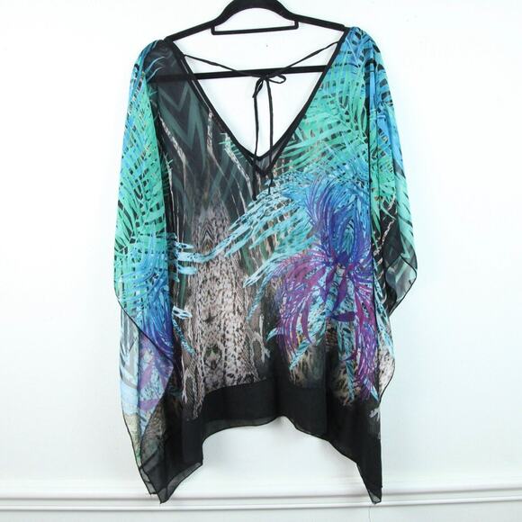 Vintage Small Top Sheer Going Out Y2K Girlie Resort Fairy Ethereal Resort Glam - Picture 11 of 13